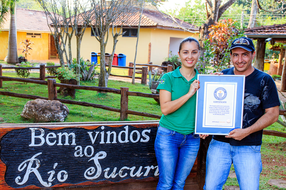 Rio Sucuri recebe certificado do Guinness