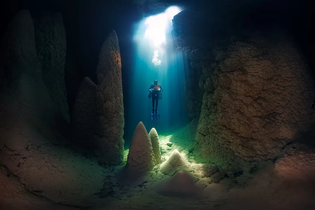 Cave Diver - Vencedora na Categoria VR/360 do Epson International Pano Awards 2024 | © Marcio Cabral